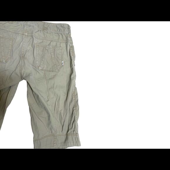 THE NORTH FACE khaki hiking Bermuda shorts size 4 - Picture 8 of 13
